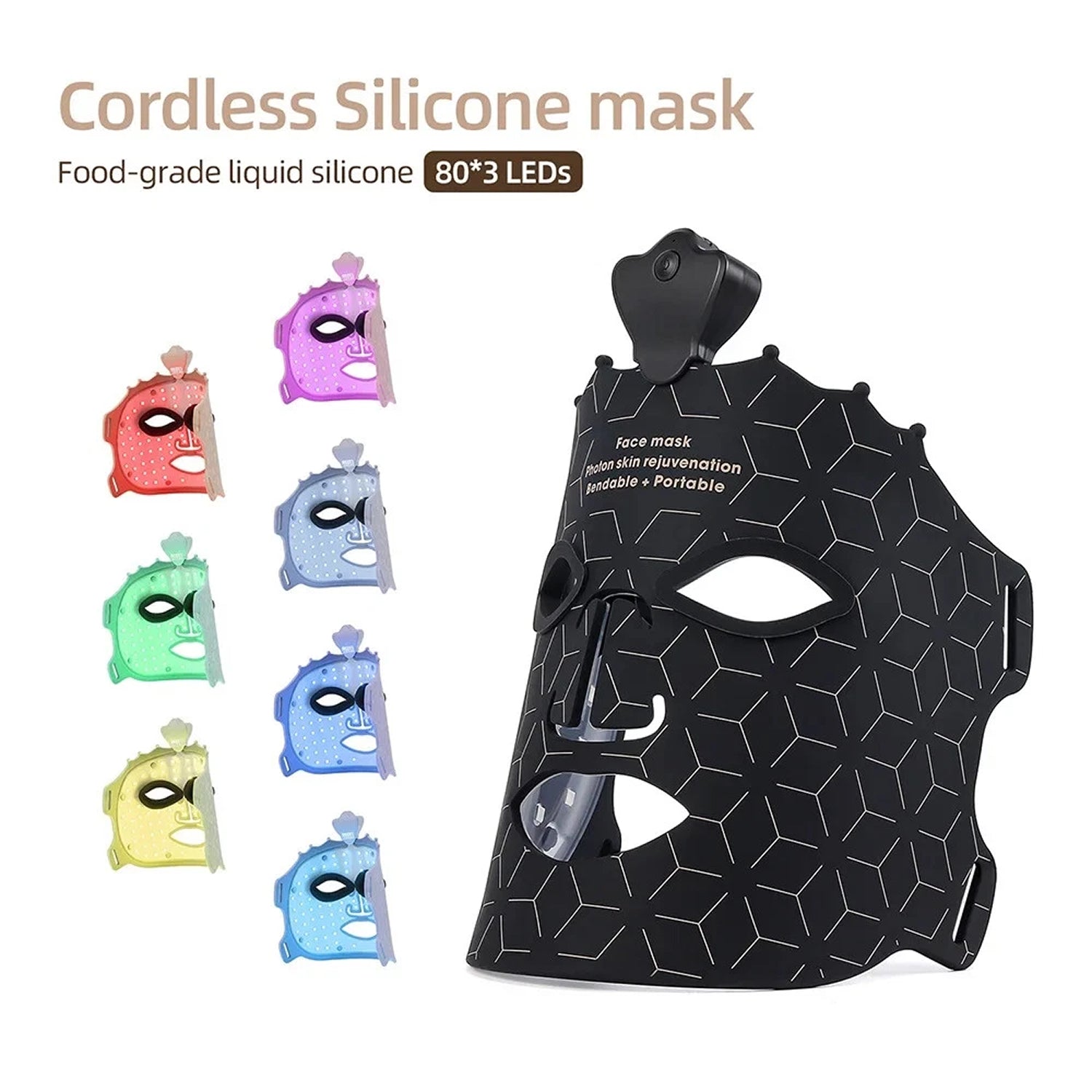 HaloGlowi LED Face Mask | 7-Wavelength Light Therapy