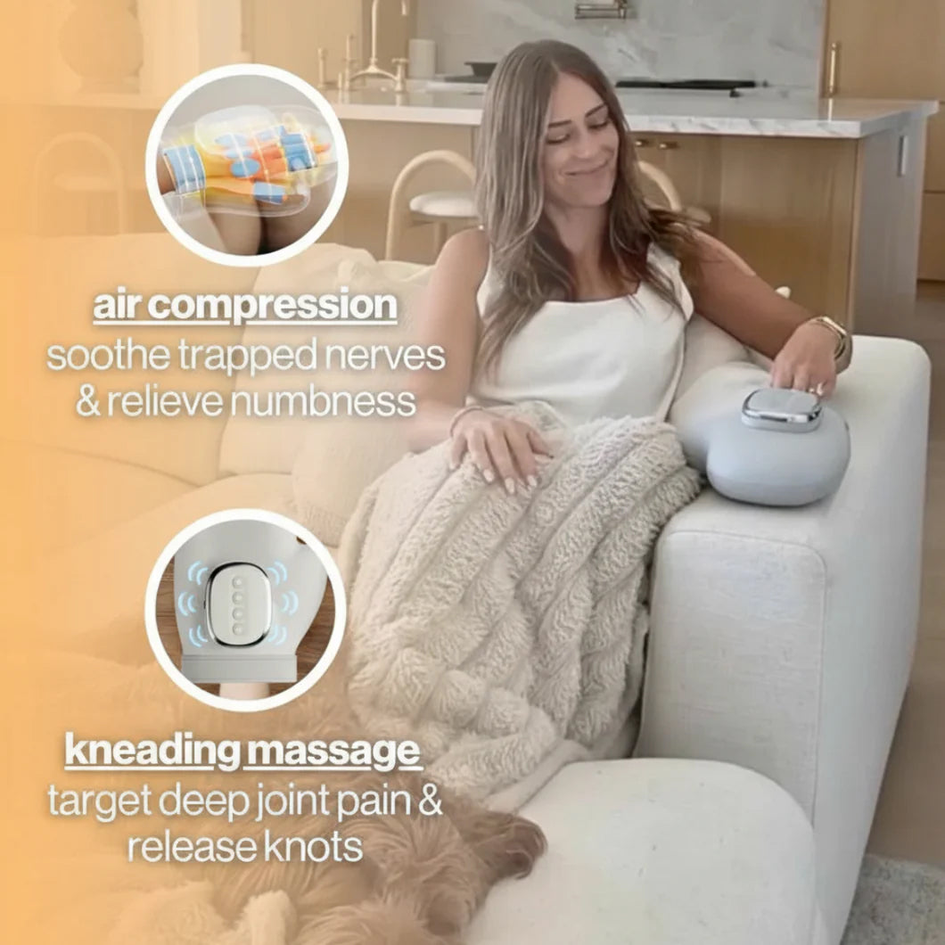 Handoraip Cordless Hand Massager with Heat and Airbag Compression