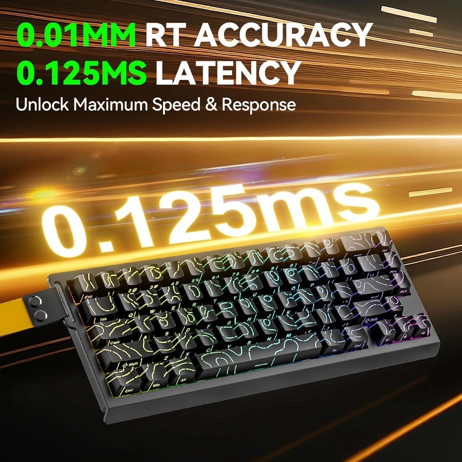 HexiFlyx Hall Effect Magnetic Keyboard 8000Hz Polling