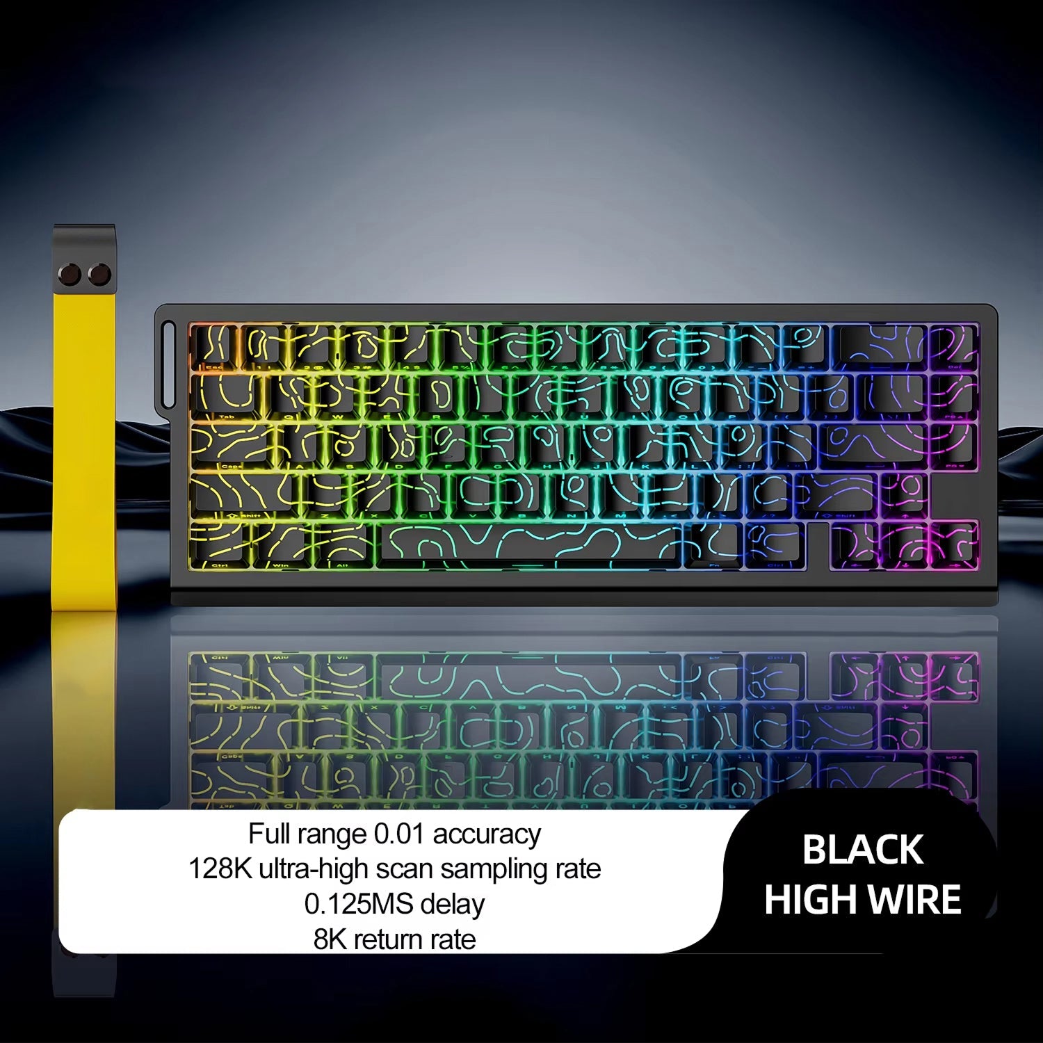 HexiFlyx Hall Effect Magnetic Keyboard 8000Hz Polling