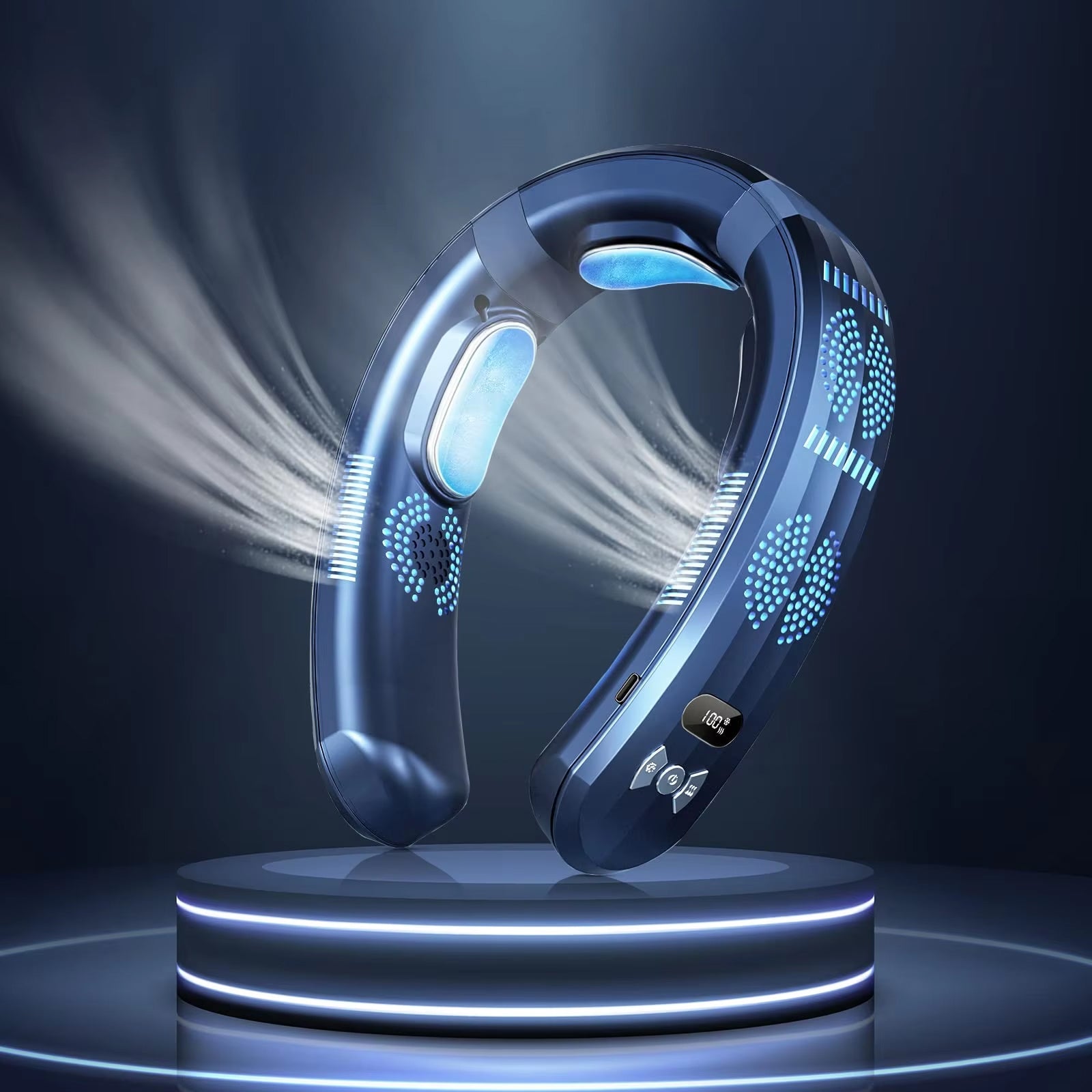 AirCoolix Wearable Neck Air Conditioner with 6000mAh Battery