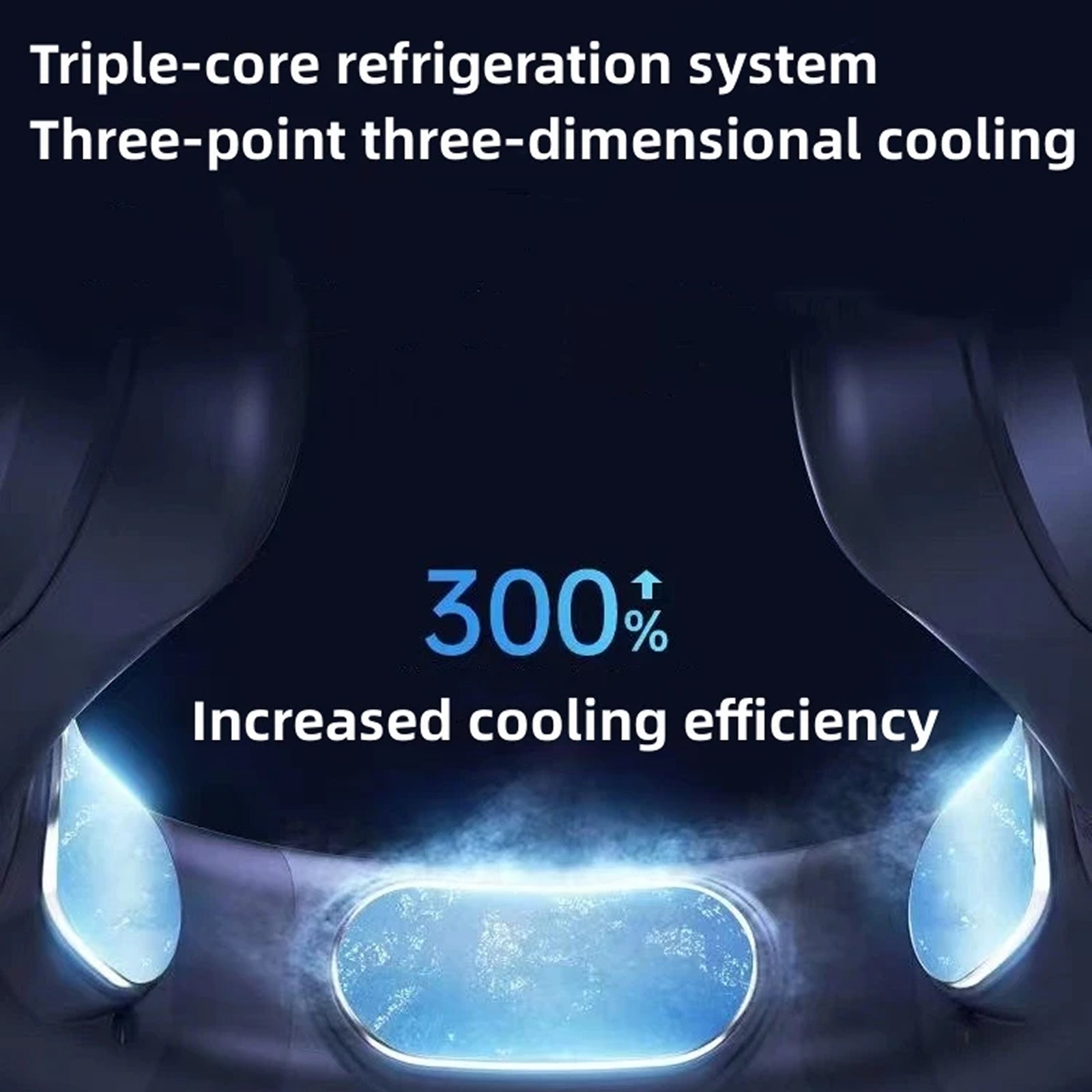 AirCoolix Wearable Neck Air Conditioner with 6000mAh Battery