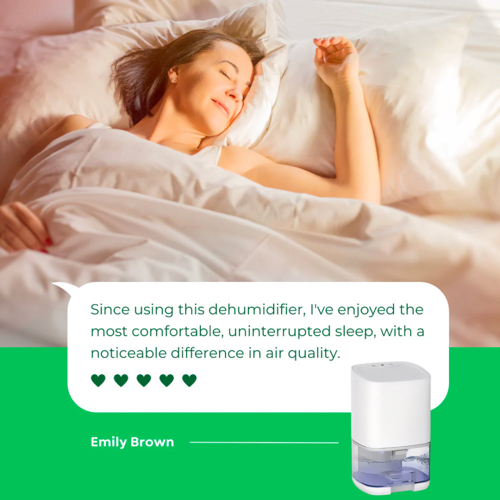 HydroFrest Smart Dehumidifier with Sound Dampening & FreshAir Tech