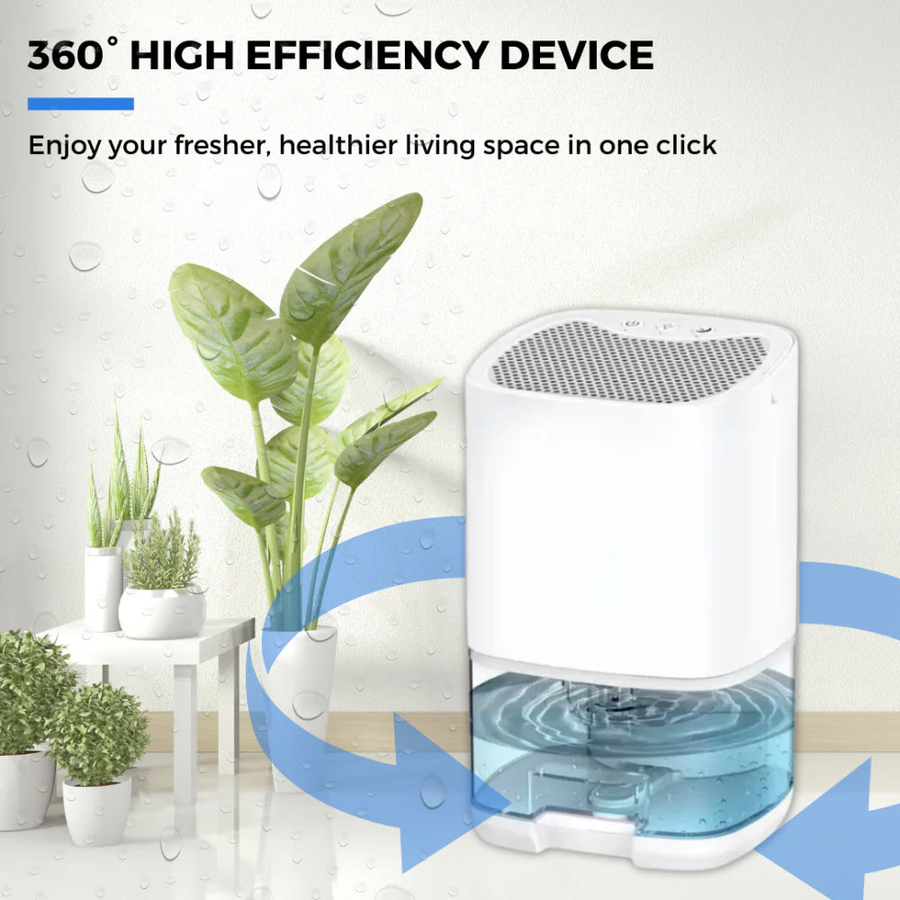 HydroFrest Smart Dehumidifier with Sound Dampening & FreshAir Tech