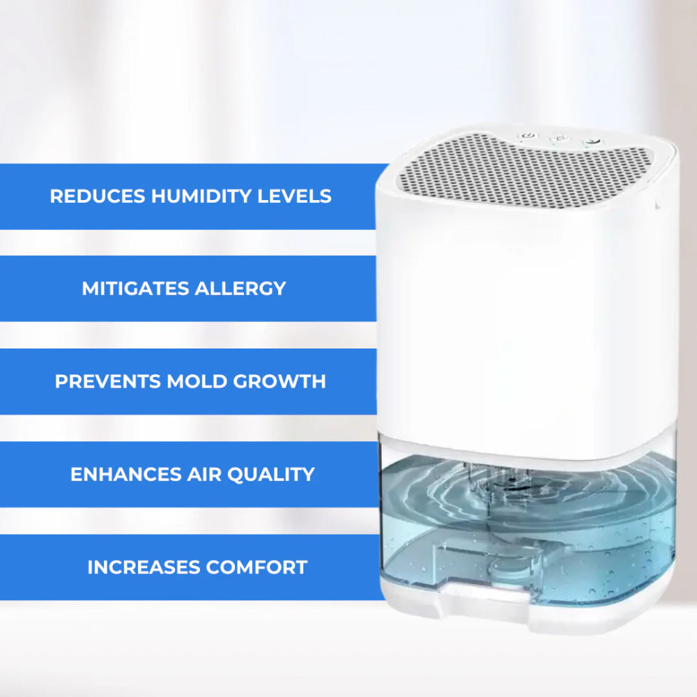 HydroFrest Smart Dehumidifier with Sound Dampening & FreshAir Tech