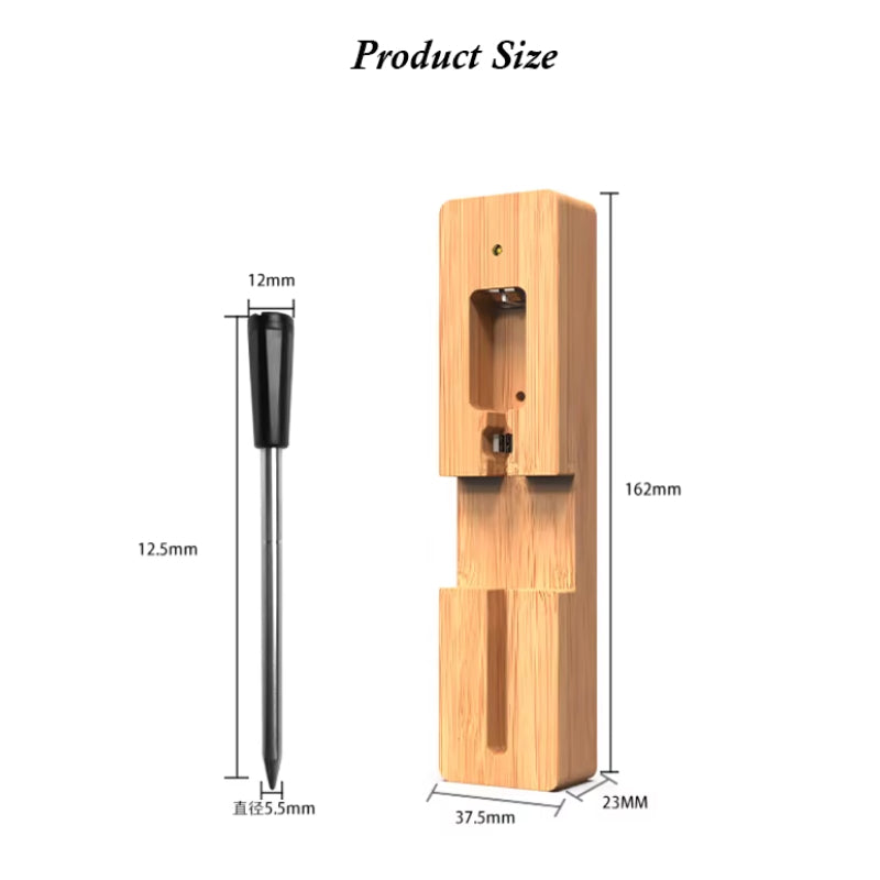 IgneeMon Bluetooth Meat Thermometer - Professional 1s Accuracy