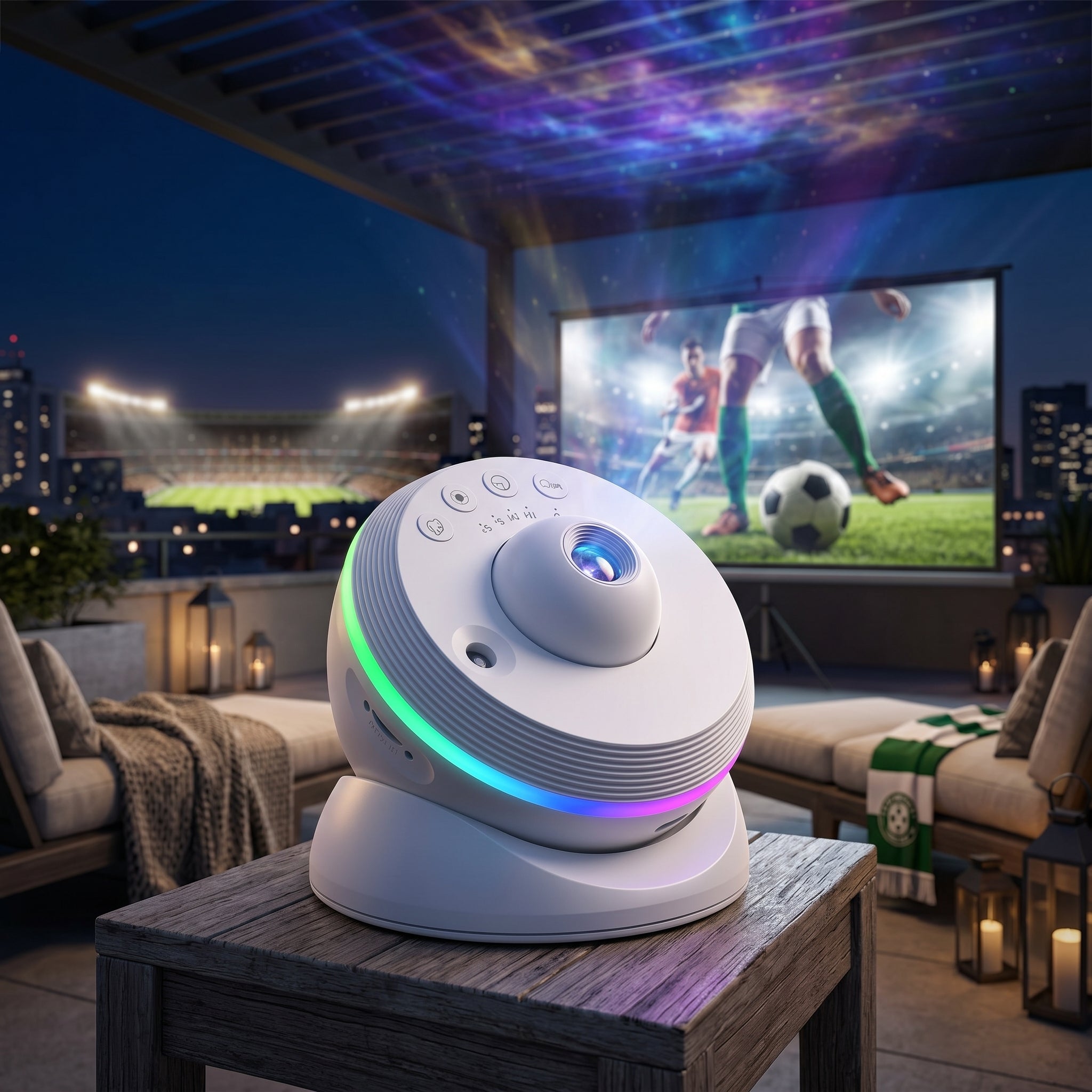 ObseVersy 4K HD Galaxy Projector with 13 Space Themes