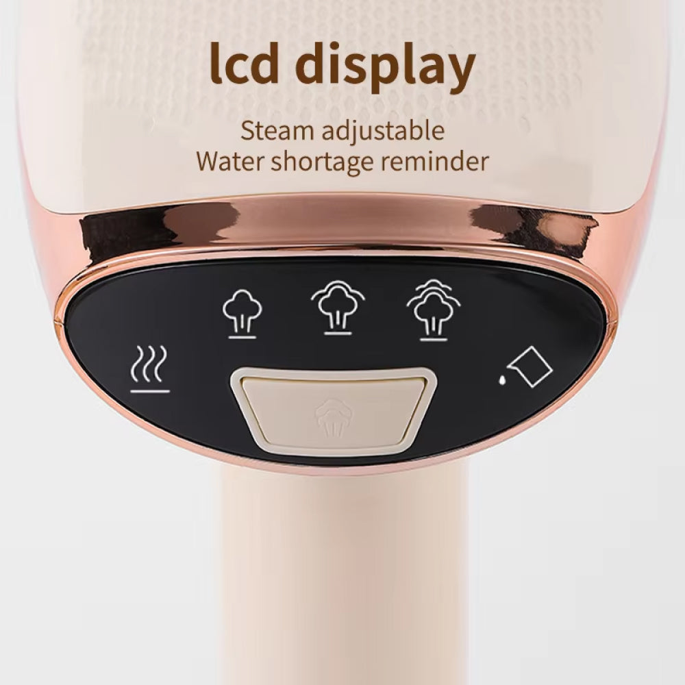 IronGeny Portable 1500W Clothes Steamer with 15s Heat-up