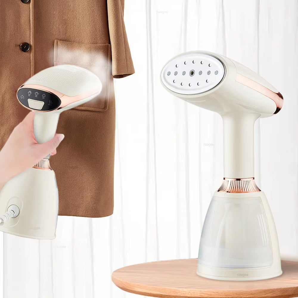 IronGeny Portable 1500W Clothes Steamer with 15s Heat-up