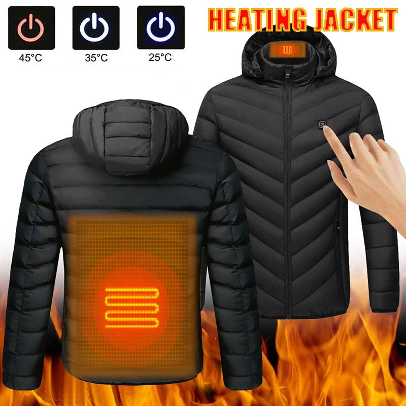 WarmixLit Heated Jacket - Lightweight Windproof Thermal Multi-Zone Coat