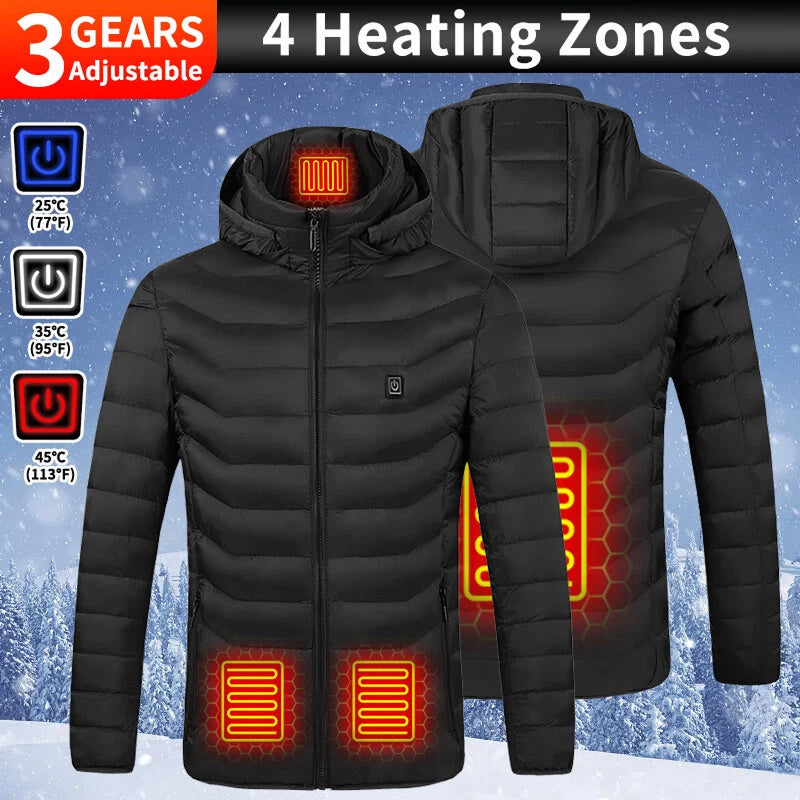 WarmixLit Heated Jacket - Lightweight Windproof Thermal Multi-Zone Coat