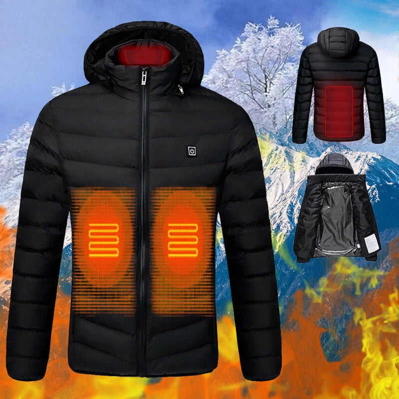 WarmixLit Heated Jacket - Lightweight Windproof Thermal Multi-Zone Coat