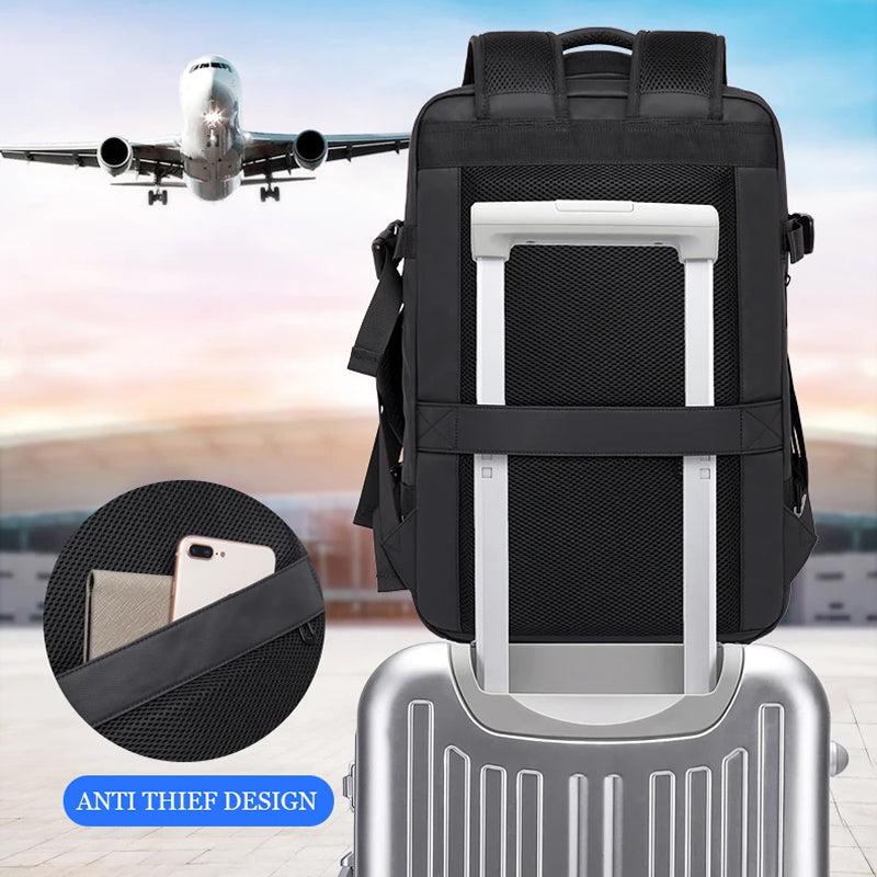 KagoPaki Expandable Waterproof Laptop Backpack