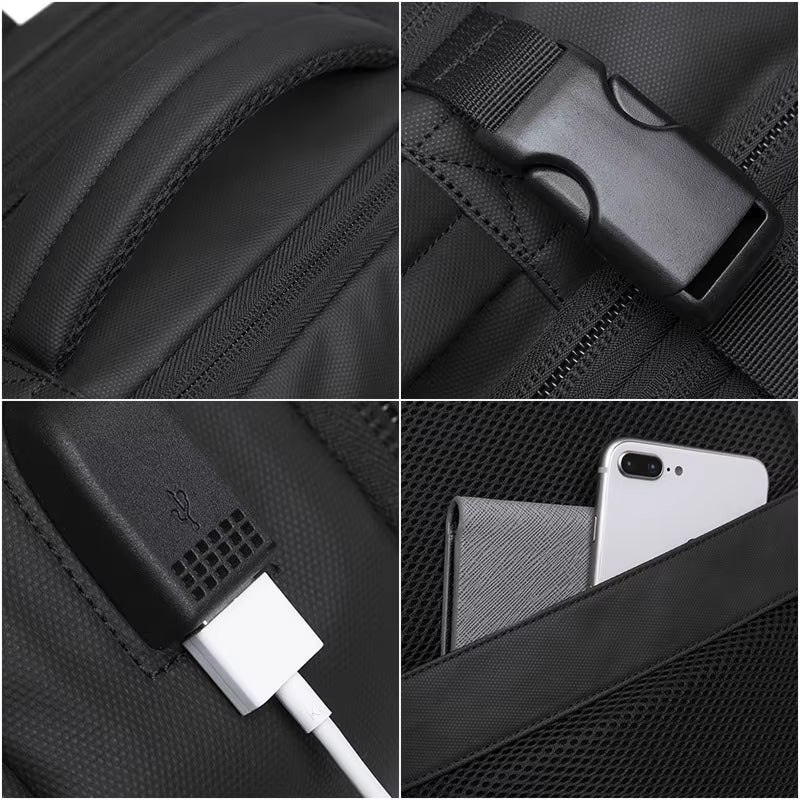 KagoPaki Expandable Waterproof Laptop Backpack
