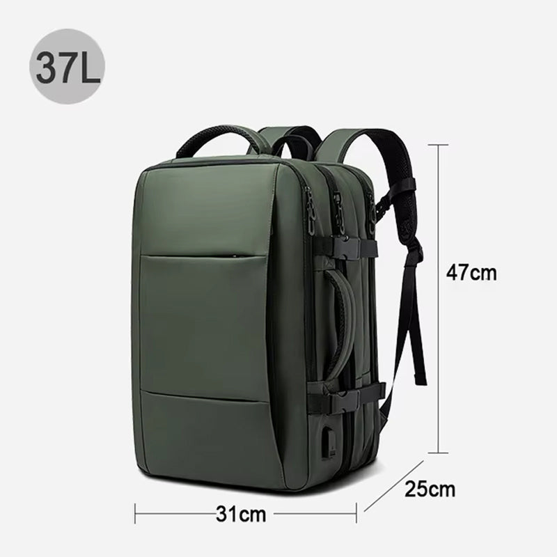 KagoPaki Expandable Waterproof Laptop Backpack