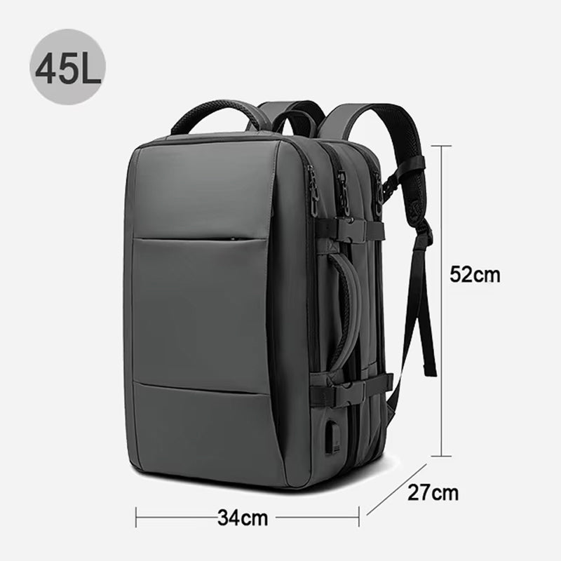 KagoPaki Expandable Waterproof Laptop Backpack