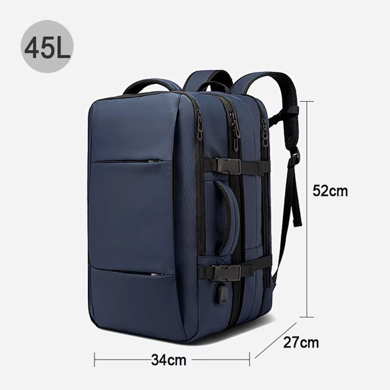 KagoPaki Expandable Waterproof Laptop Backpack