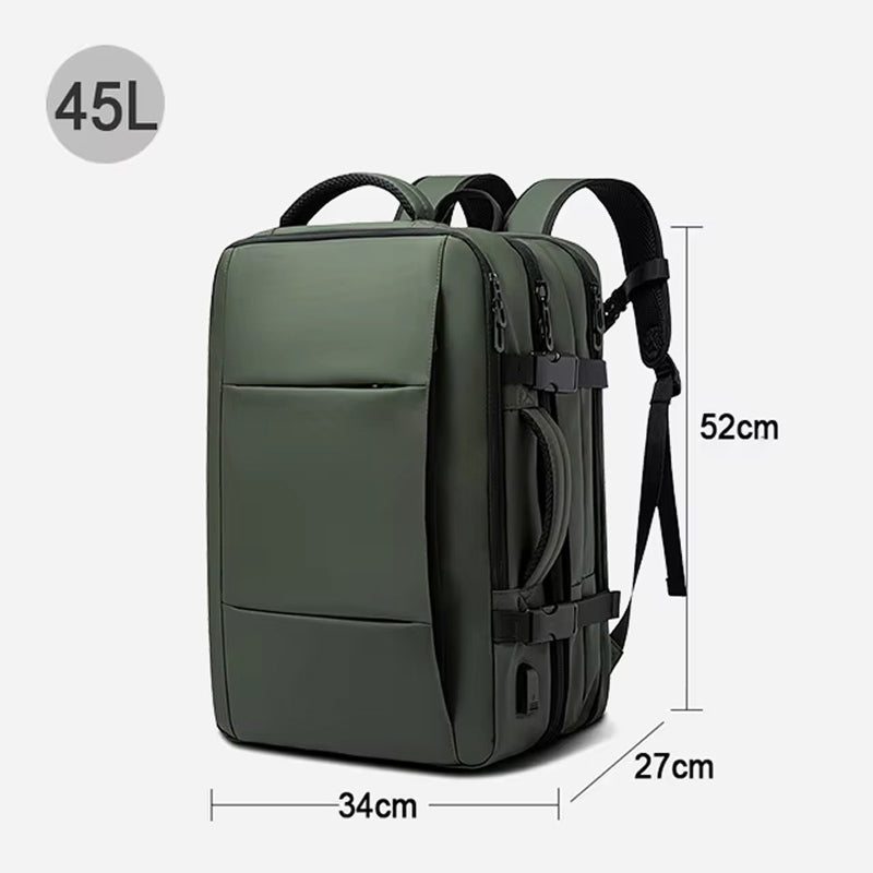 KagoPaki Expandable Waterproof Laptop Backpack