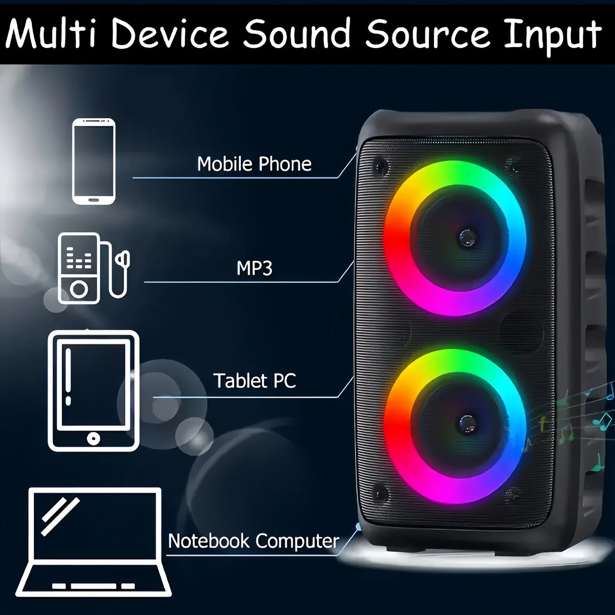 KaraTunex Portable Karaoke Machine