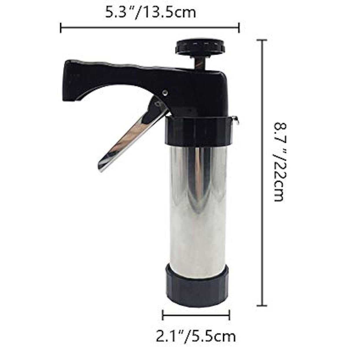 KiKyPress Professional Stainless Steel Cookie Press Set