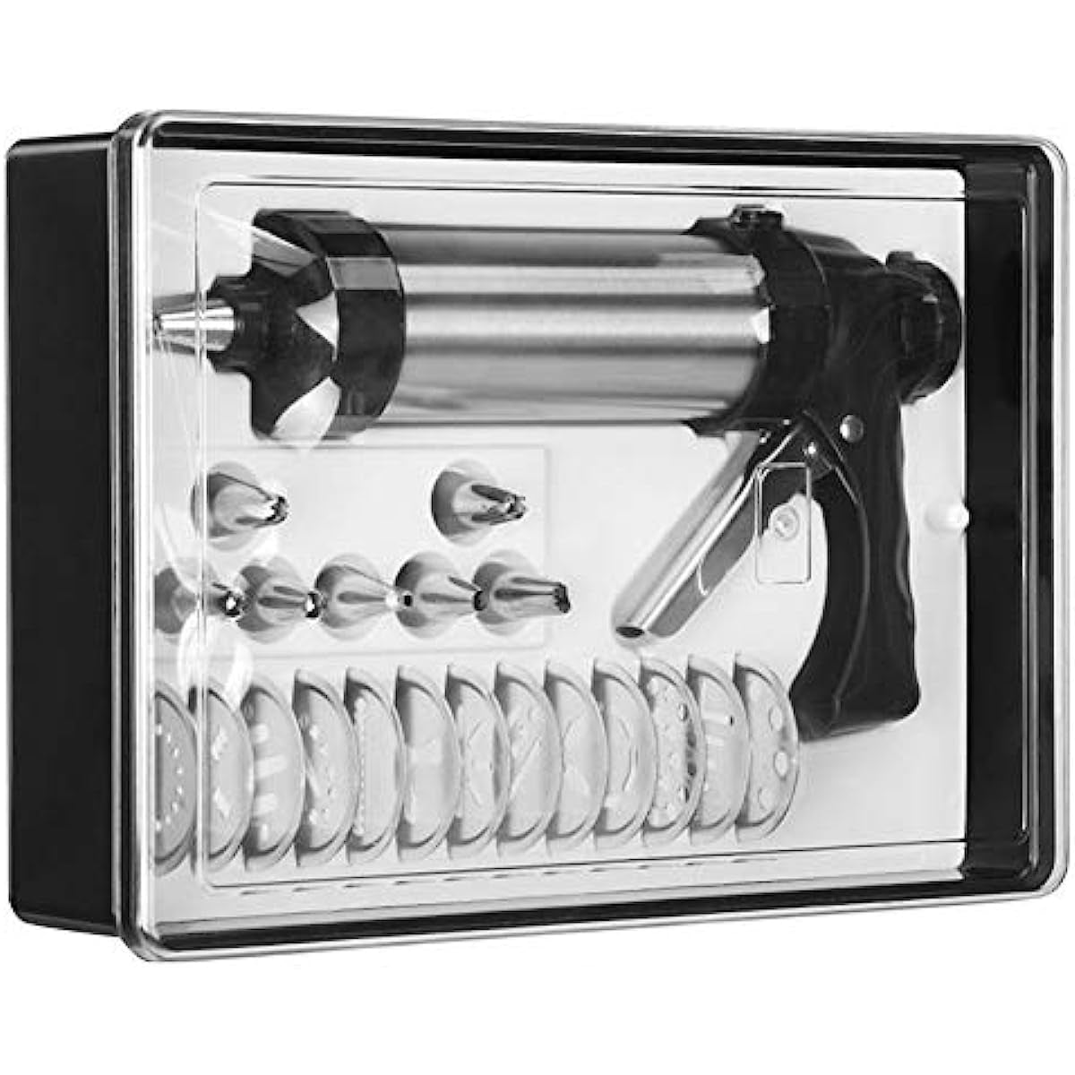 KiKyPress Professional Stainless Steel Cookie Press Set