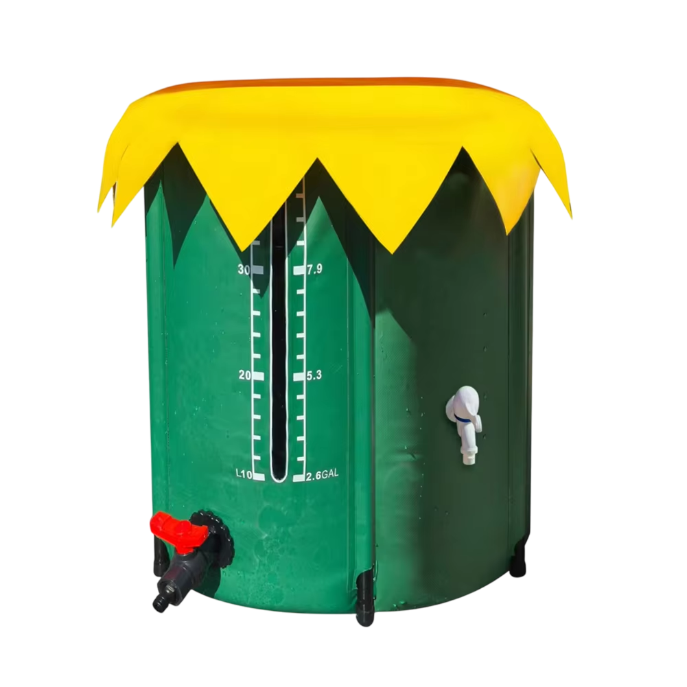 Kolirain 52-Gallon Collapsible Rain Barrel Water Butt UK