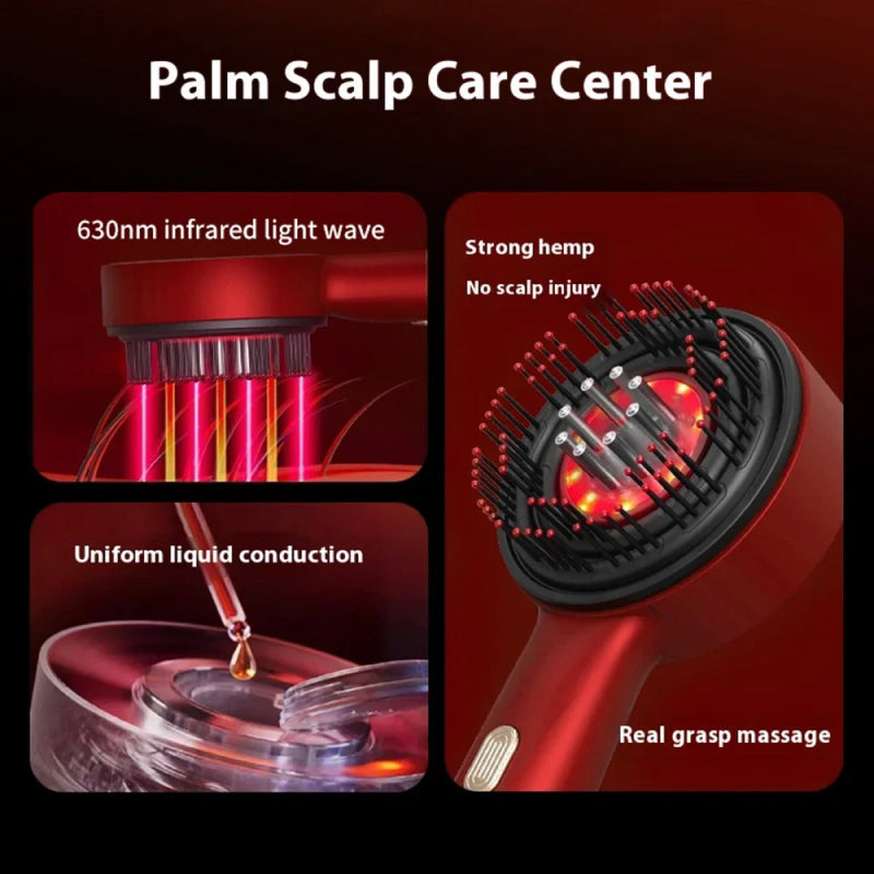 KomeeSol Red Light Therapy Hair Brush
