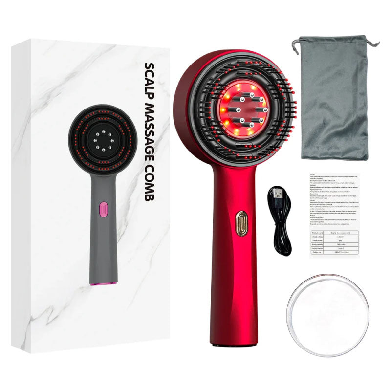 KomeeSol Red Light Therapy Hair Brush