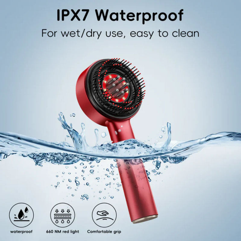 KomeeSol Red Light Therapy Hair Brush