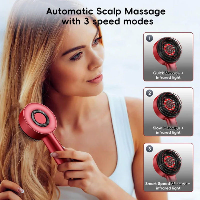KomeeSol Red Light Therapy Hair Brush
