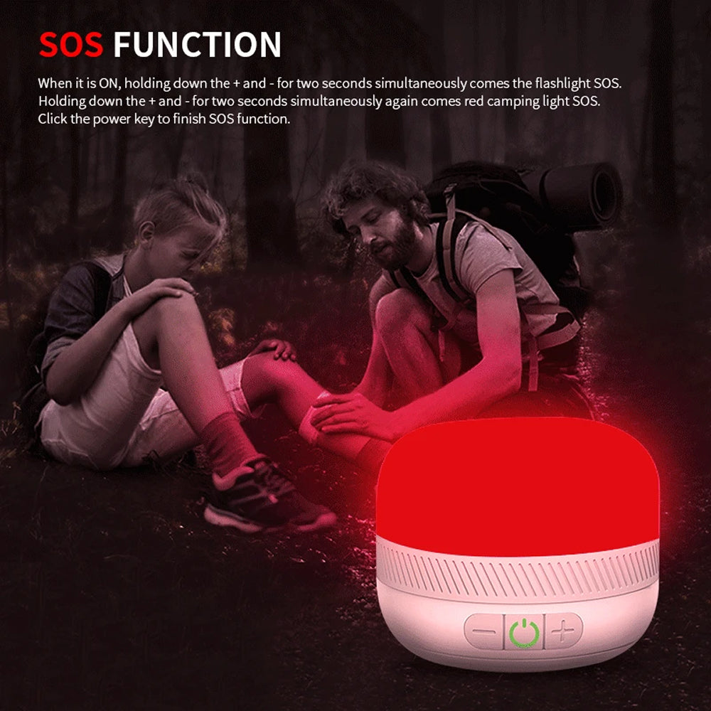 Lampterny 2 Multi-Color Rechargeable Camping Lantern