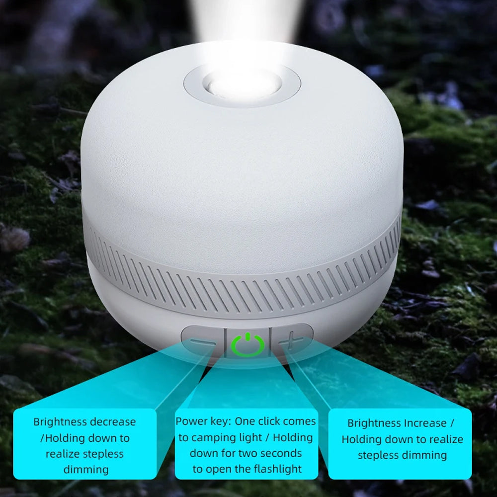 Lampterny 2 Multi-Color Rechargeable Camping Lantern