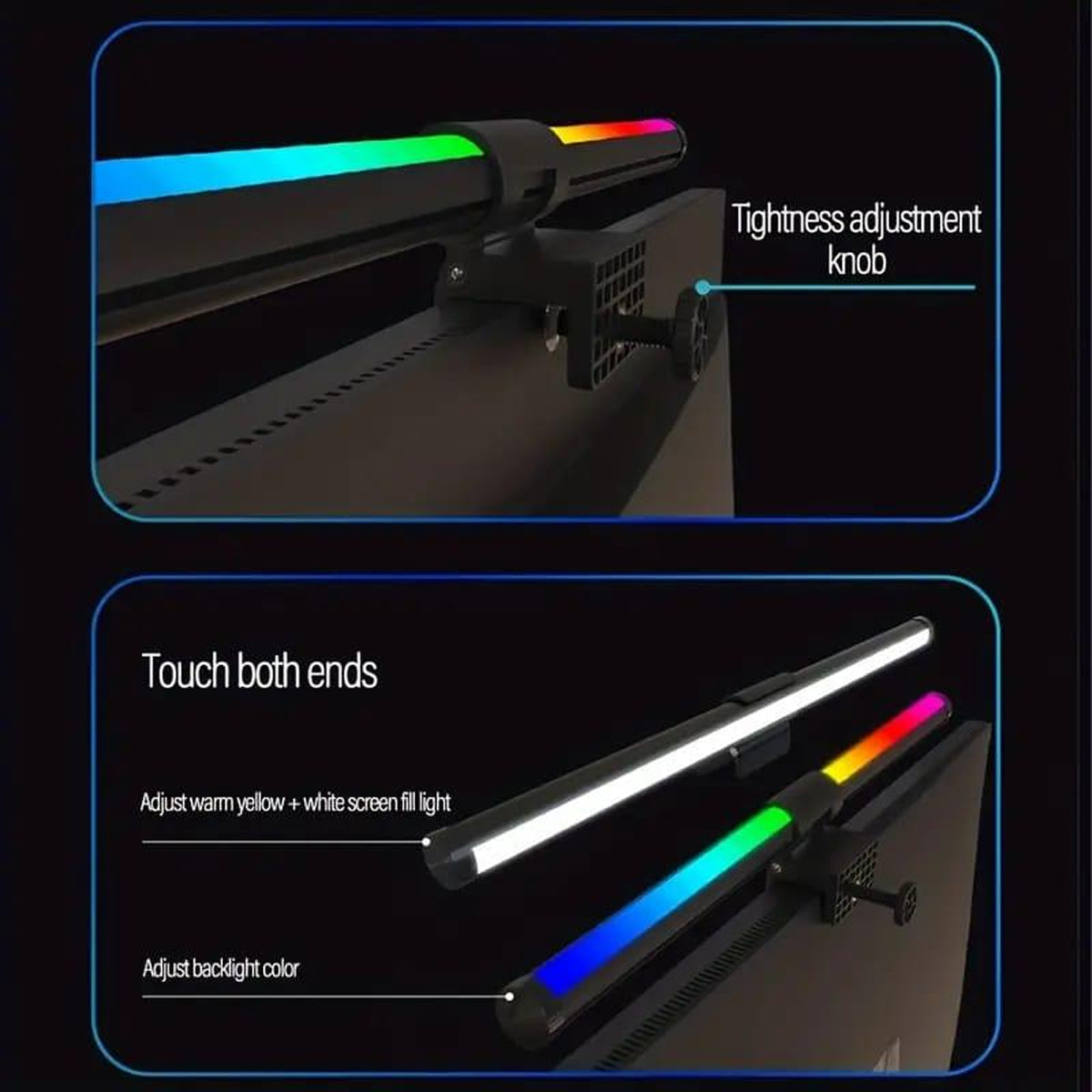 Liupway RGB Monitor Light Bar with Dream Color Effects