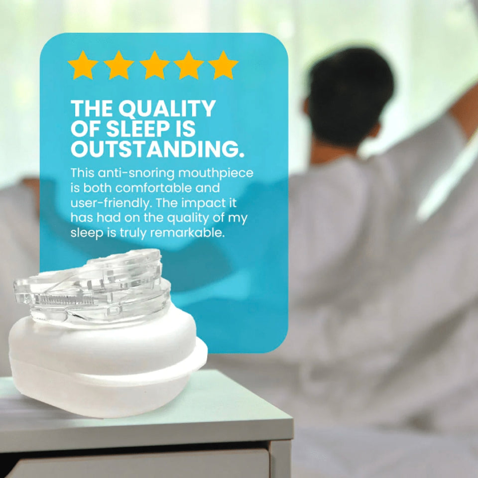 Lullyzee Anti Snore Mouthpiece | Custom Molded Jaw Alignment