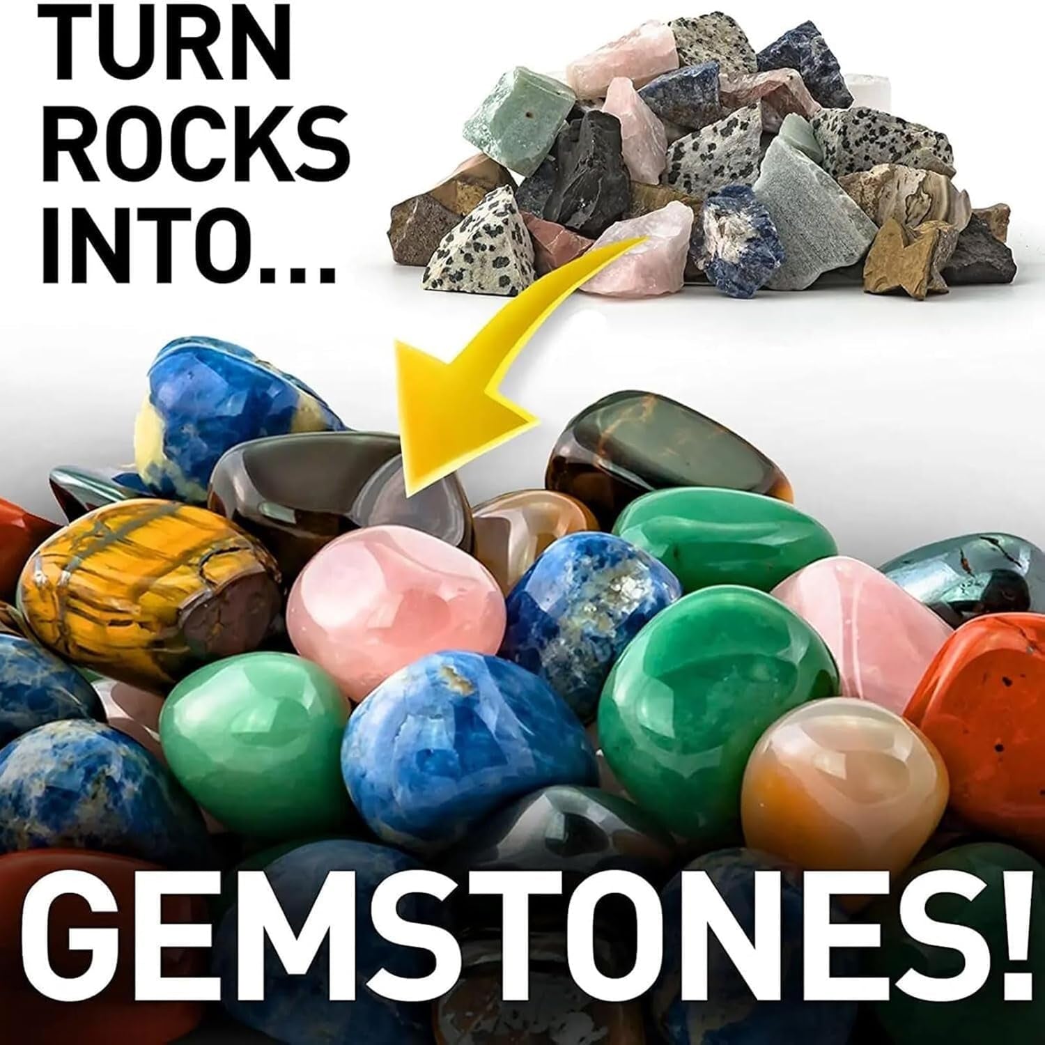 LustGemix Professional Rock Tumbler