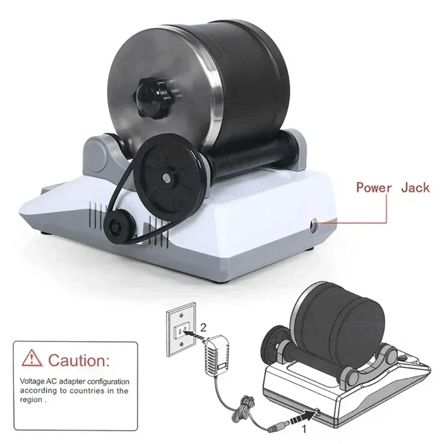 LustGemix Professional Rock Tumbler