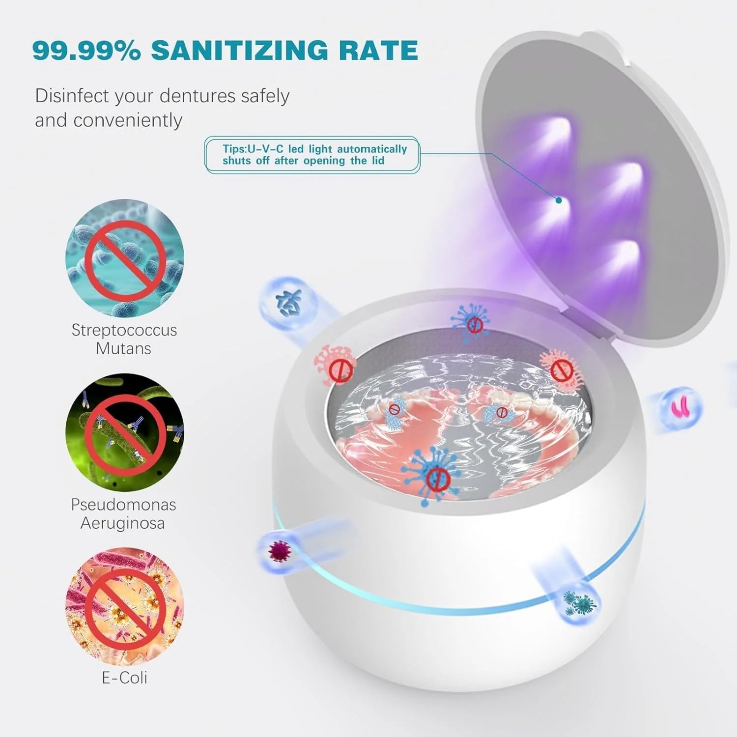 MintPolu Ultrasonic Dental Cleaner