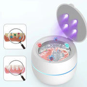 MintPolu Ultrasonic Dental Pod Cleaner with UV-C Light