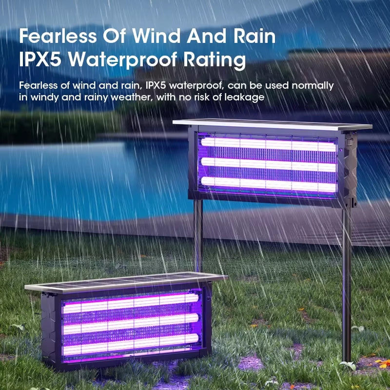 Mozzapx Solar Power Bug Zapper