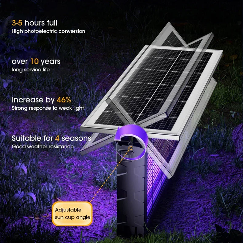 Mozzapx Solar Power Bug Zapper