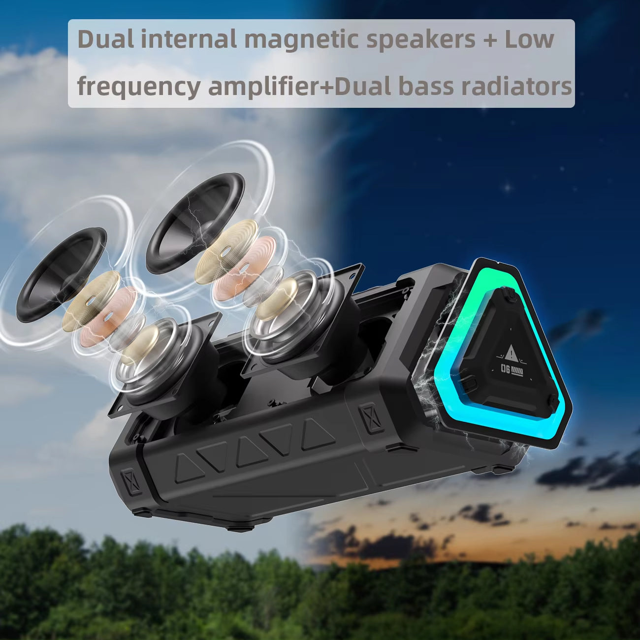MusaTrek Outdoor Bluetooth Speaker