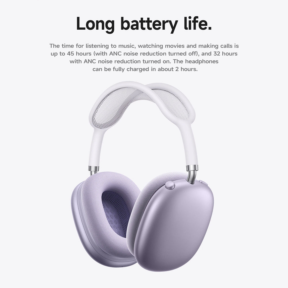 ZennO Active Noise Cancelling Wireless Headphones