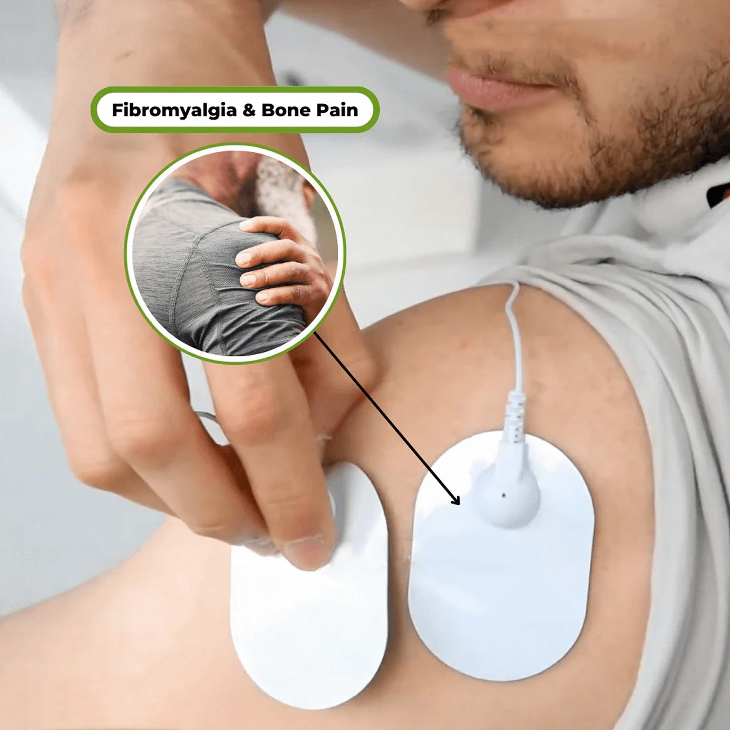 NeckyEase Portable TENS Lymphatic Massager for Neck Pain