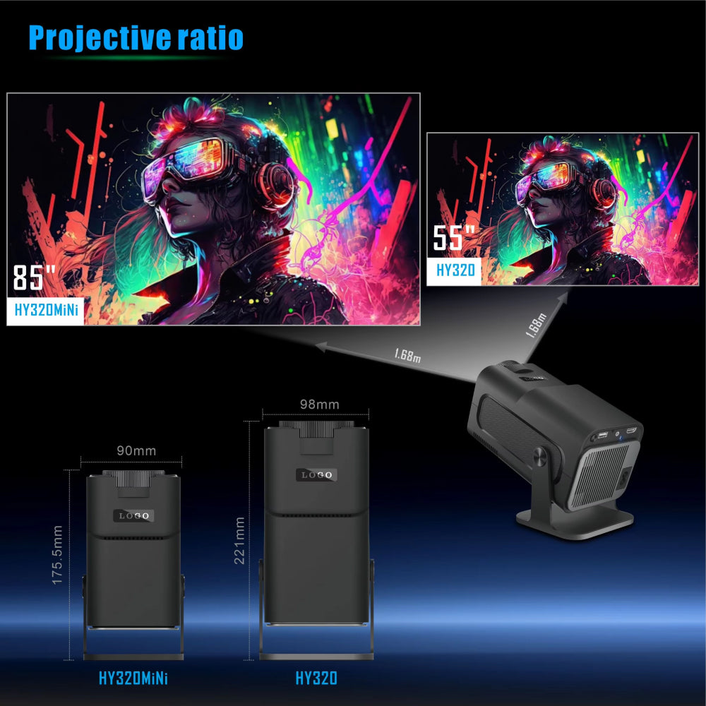 Proxymote Outdoor Projector For Movies