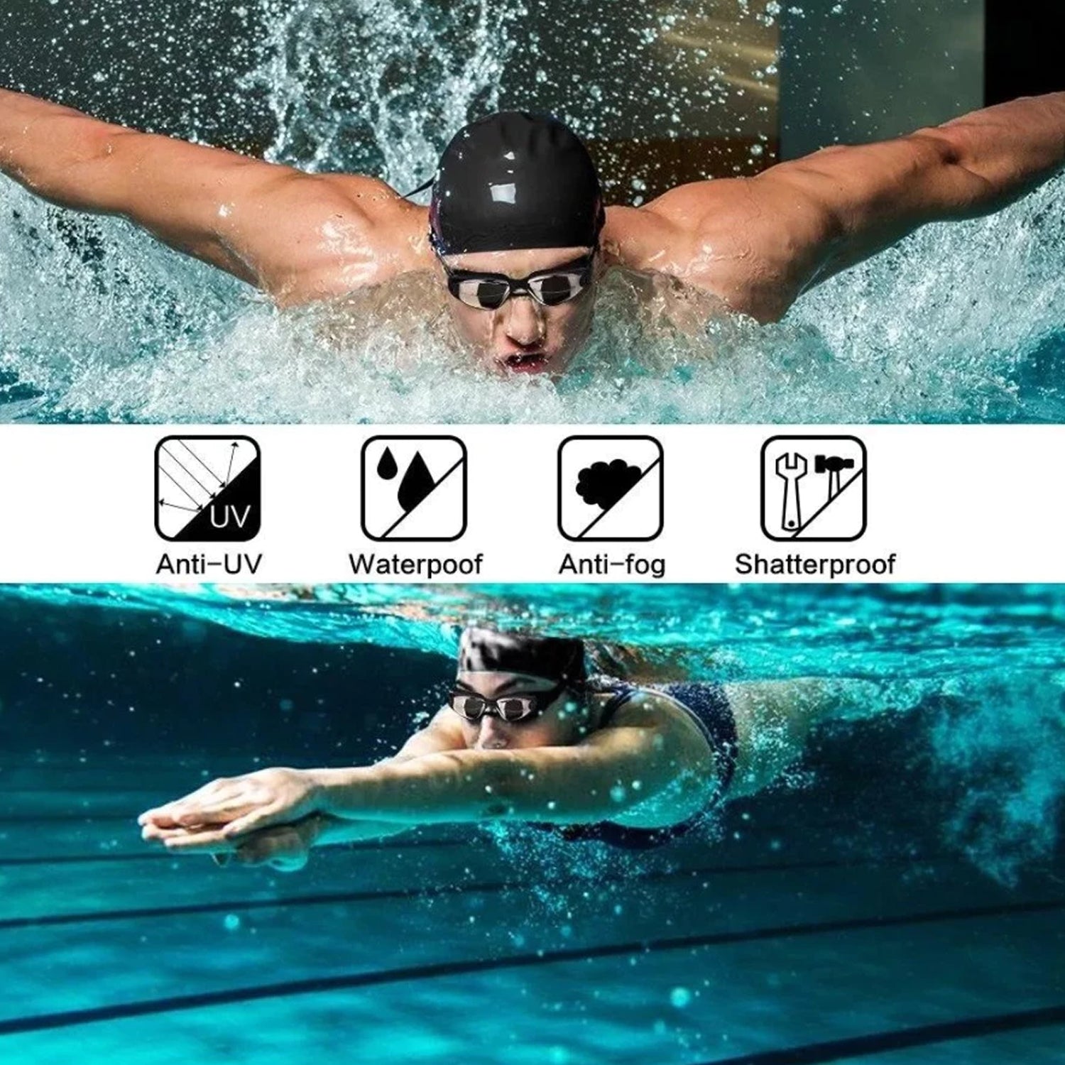 NexFinix Professional Swimming Goggles