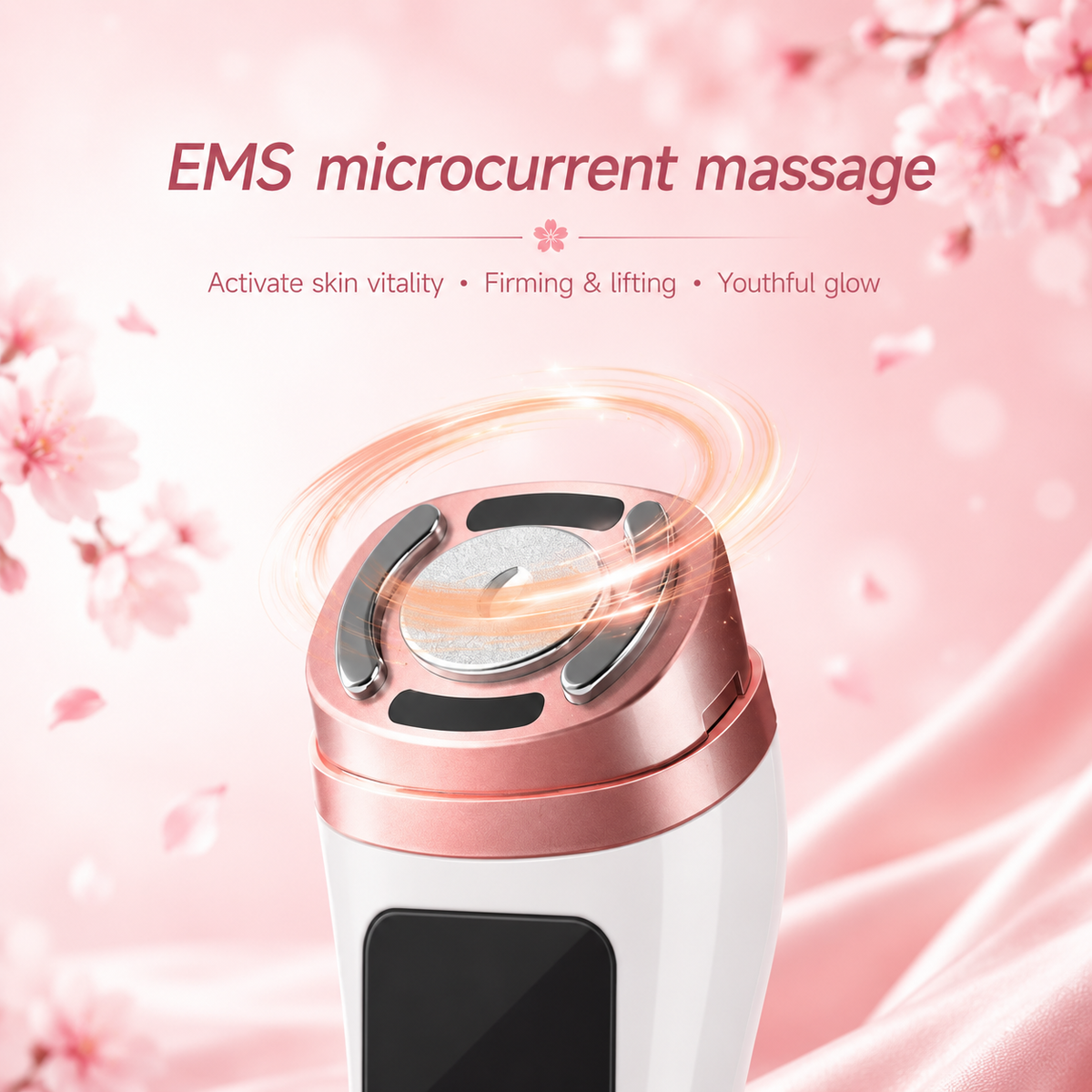 Faceluxir EMS & Thermal Contouring Wand Facial Toning Device