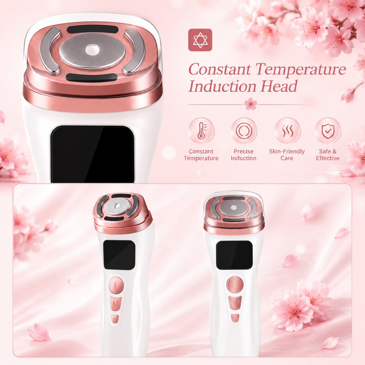 Faceluxir EMS & Thermal Contouring Wand Facial Toning Device