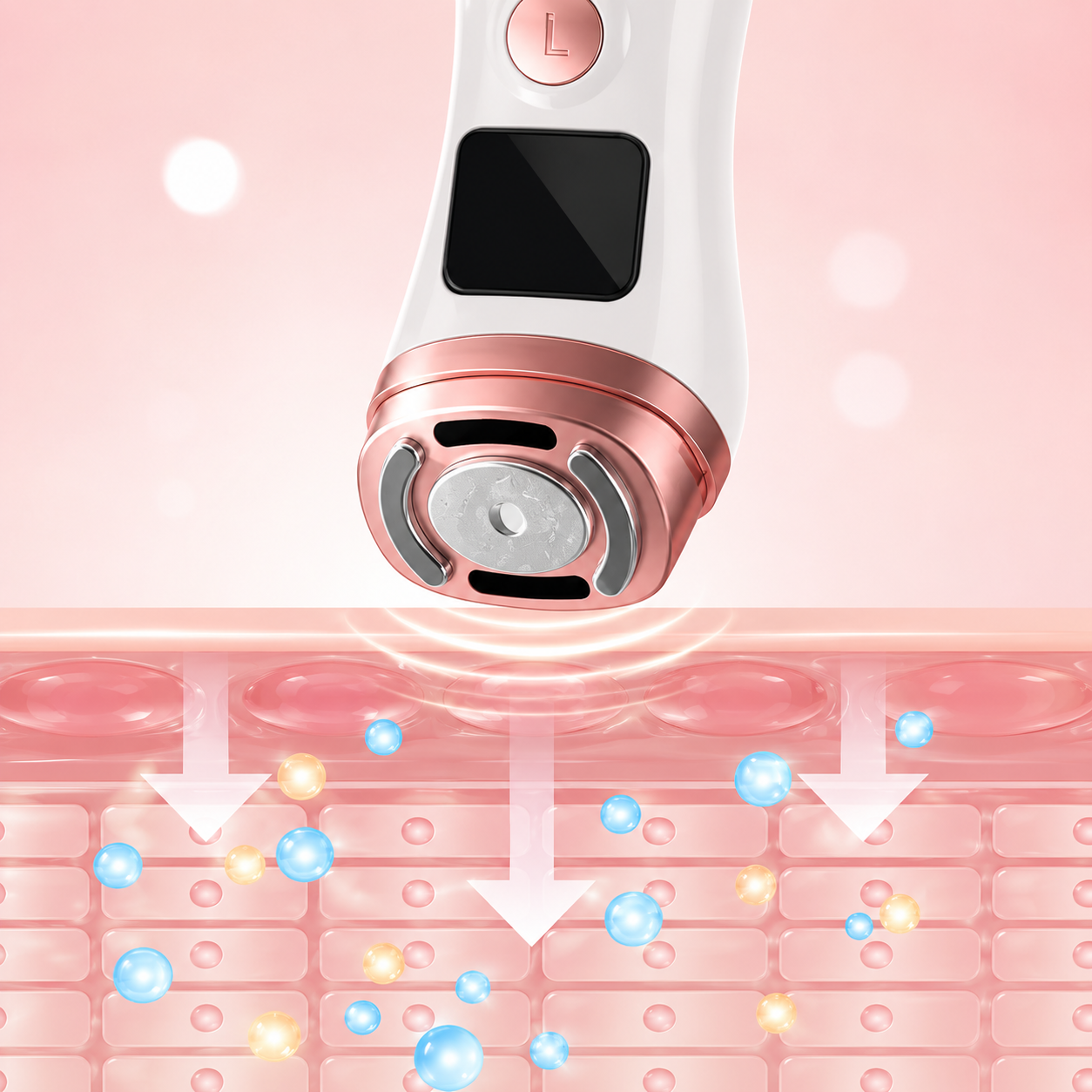 Faceluxir EMS & Thermal Contouring Wand Facial Toning Device
