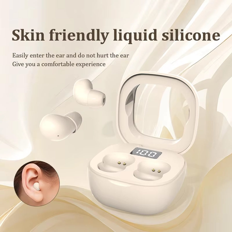 Tinivob Comfortable Ultra-Thin Earbuds for Small Ears