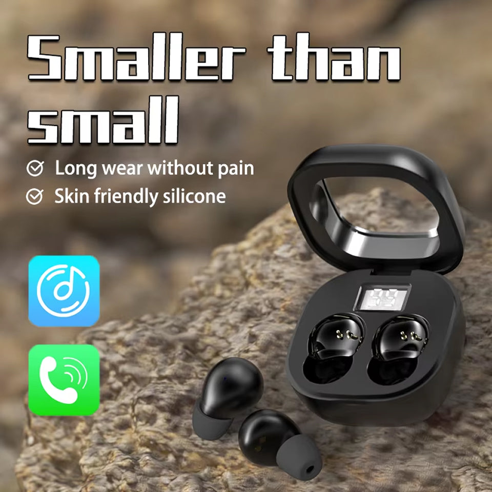 Tinivob Comfortable Ultra-Thin Earbuds for Small Ears